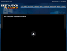 Tablet Screenshot of destinationnetwork.com